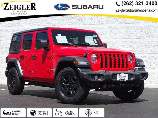 used 2018 Jeep Wrangler Unlimited car, priced at $26,860