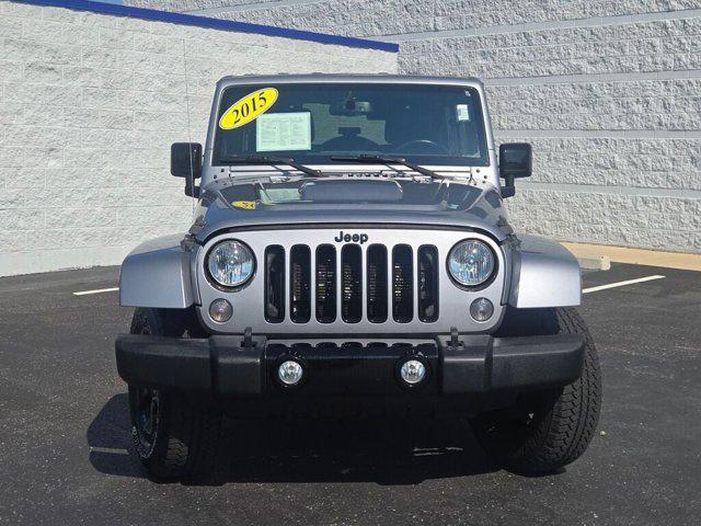 used 2015 Jeep Wrangler Unlimited car, priced at $18,918
