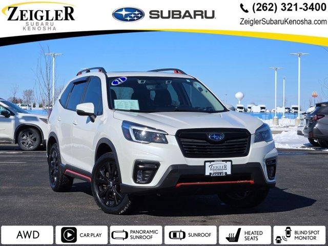 used 2021 Subaru Forester car, priced at $22,933