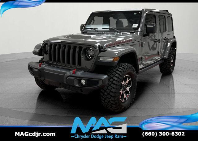 used 2021 Jeep Wrangler Unlimited car, priced at $37,600