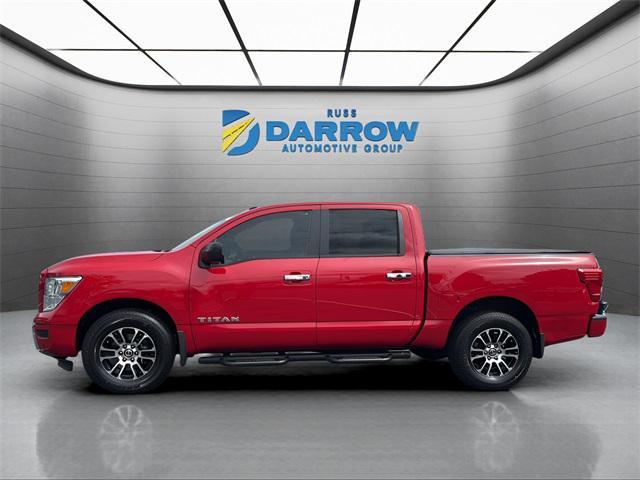 used 2021 Nissan Titan car, priced at $25,500