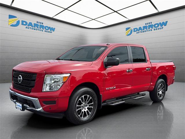 used 2021 Nissan Titan car, priced at $25,500