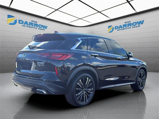 used 2022 INFINITI QX50 car, priced at $27,588