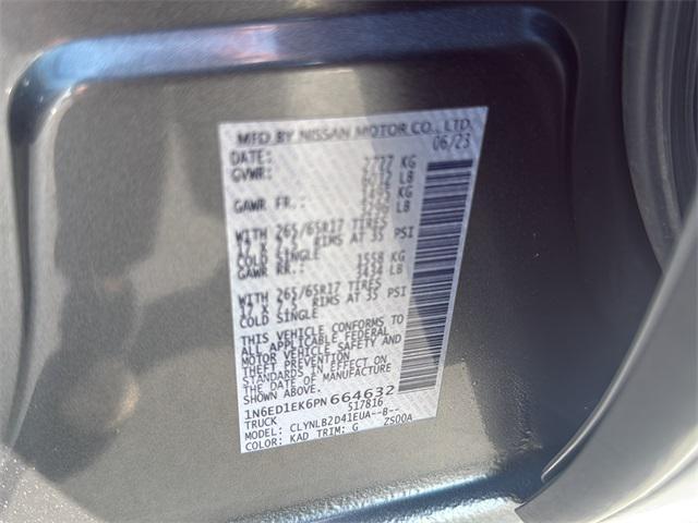 used 2023 Nissan Frontier car, priced at $30,163
