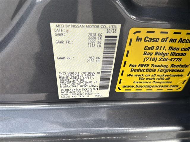 used 2019 Nissan Altima car, priced at $15,790
