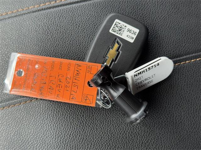 used 2021 Chevrolet Traverse car, priced at $25,592