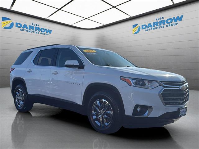 used 2021 Chevrolet Traverse car, priced at $22,998