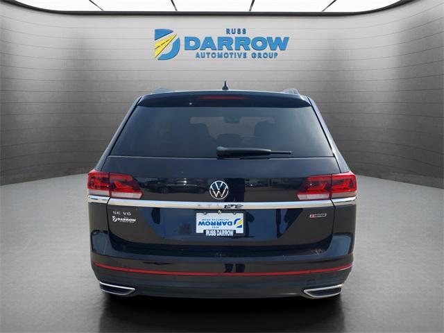 used 2021 Volkswagen Atlas car, priced at $21,989