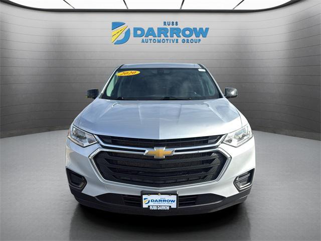 used 2020 Chevrolet Traverse car, priced at $18,121