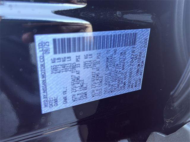 new 2026 Nissan Rogue car, priced at $35,195