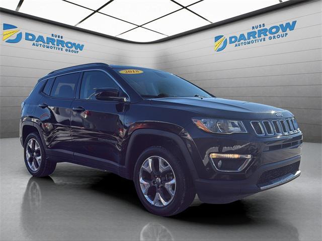 used 2018 Jeep Compass car, priced at $16,424