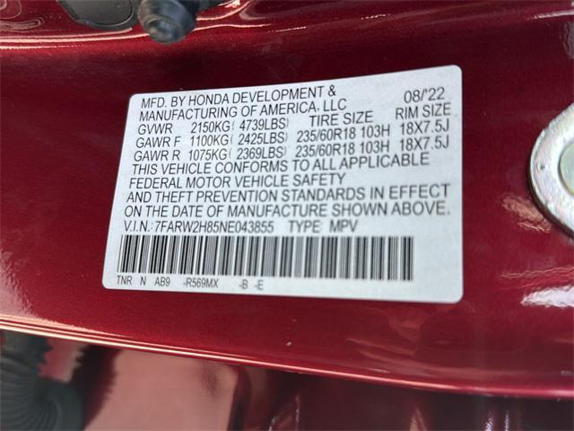 used 2022 Honda CR-V car, priced at $26,586