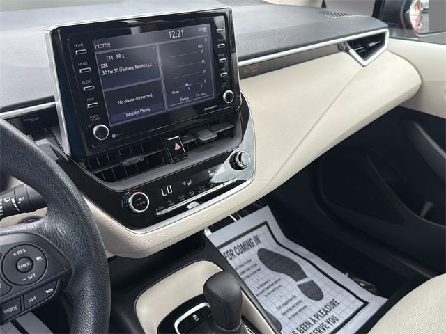 used 2021 Toyota Corolla car, priced at $18,436