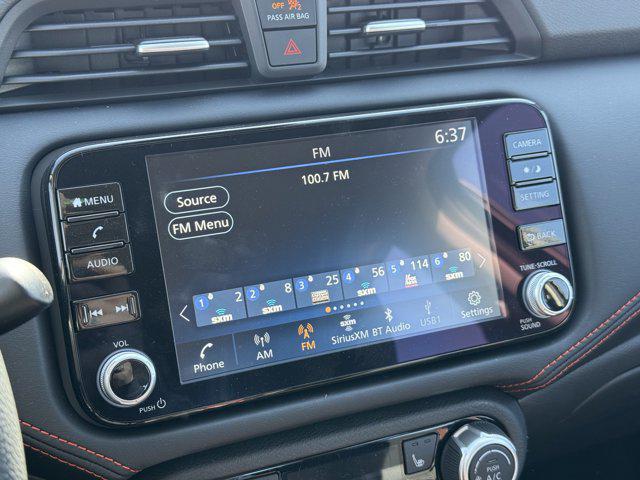 new 2025 Nissan Versa car, priced at $21,354