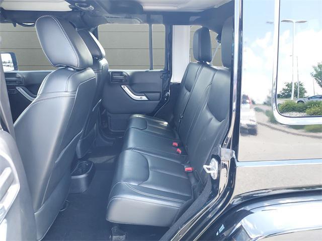 used 2015 Jeep Wrangler Unlimited car, priced at $18,679