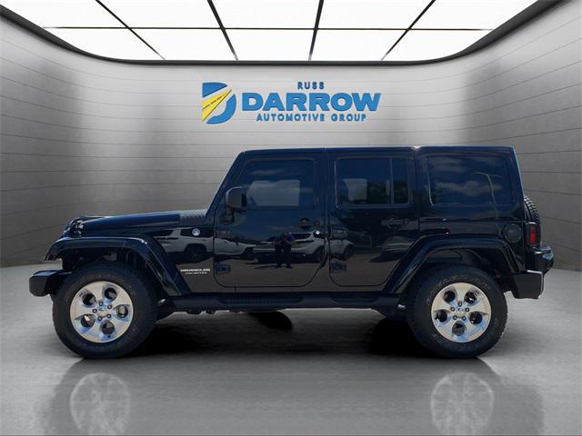 used 2015 Jeep Wrangler Unlimited car, priced at $18,679