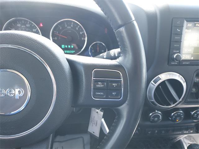 used 2015 Jeep Wrangler Unlimited car, priced at $18,679