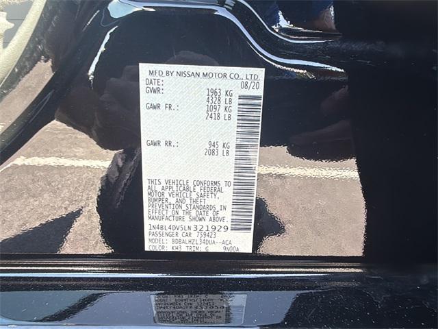 used 2020 Nissan Altima car, priced at $15,620