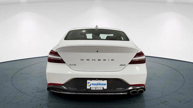 used 2023 Genesis G70 car, priced at $27,763