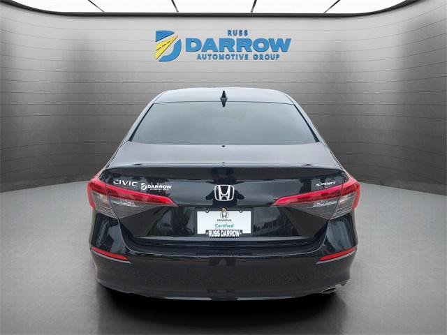 used 2024 Honda Civic car, priced at $23,999