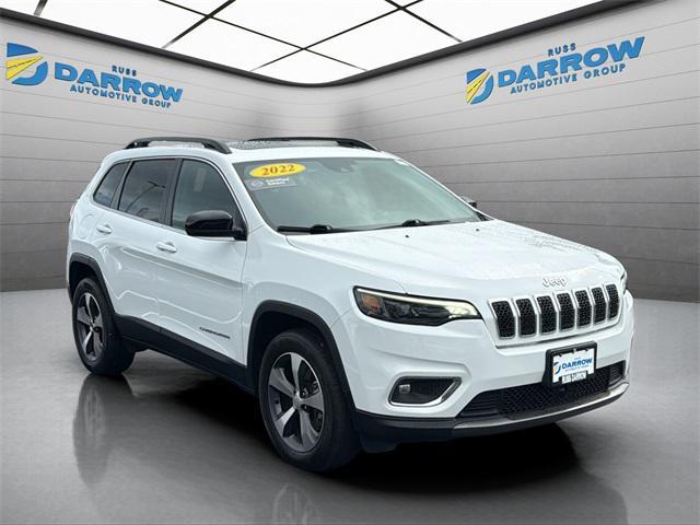 used 2022 Jeep Cherokee car, priced at $23,035