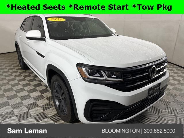 used 2021 Volkswagen Atlas Cross Sport car, priced at $22,877