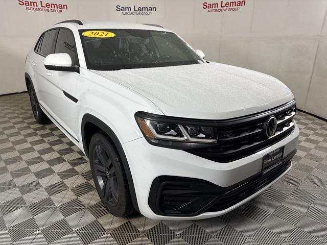 used 2021 Volkswagen Atlas Cross Sport car, priced at $22,877