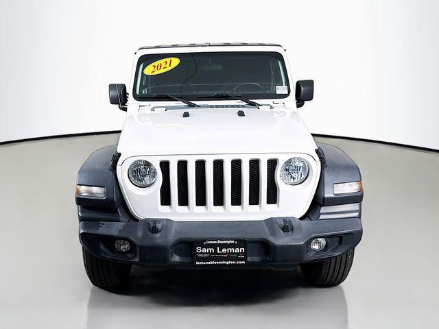 used 2021 Jeep Wrangler Unlimited car, priced at $26,690