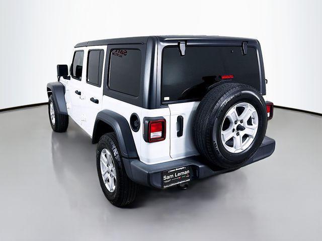 used 2021 Jeep Wrangler Unlimited car, priced at $26,690