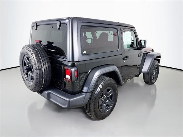 used 2024 Jeep Wrangler car, priced at $32,490