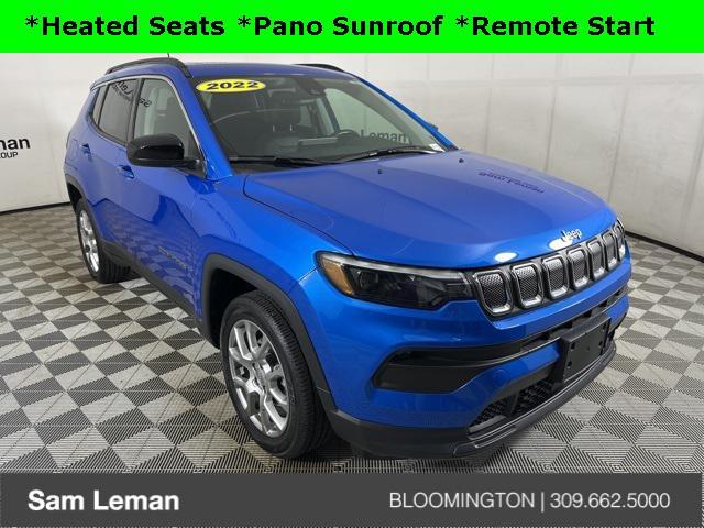 used 2022 Jeep Compass car, priced at $21,995