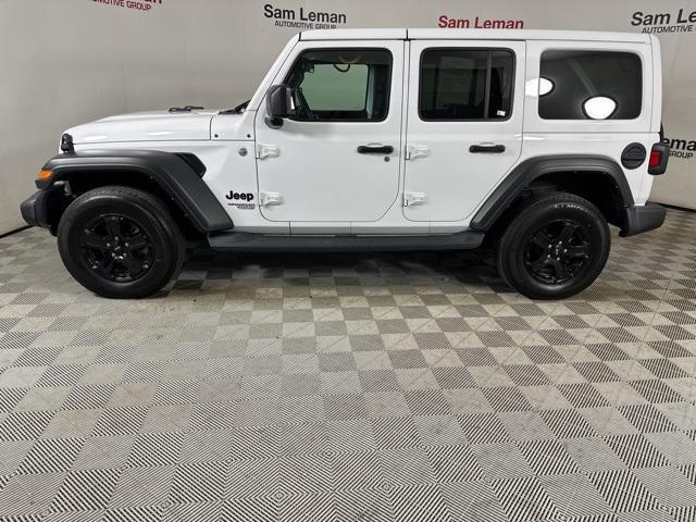 used 2021 Jeep Wrangler Unlimited car, priced at $28,877