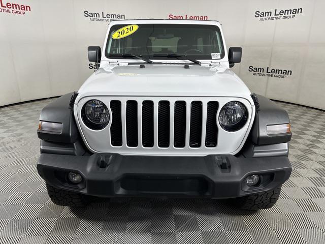 used 2020 Jeep Wrangler Unlimited car, priced at $25,990