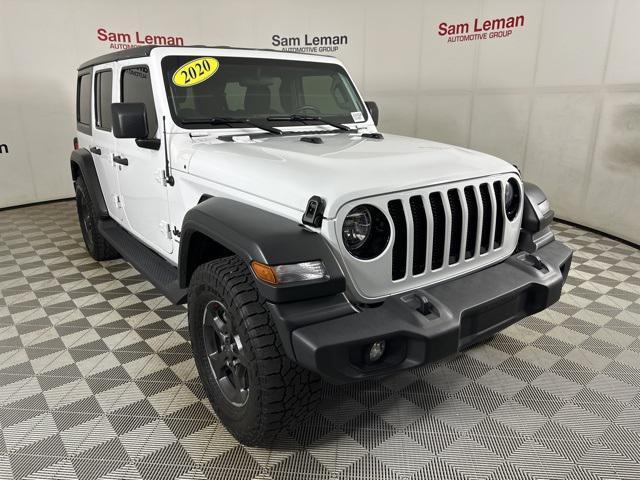 used 2020 Jeep Wrangler Unlimited car, priced at $25,990