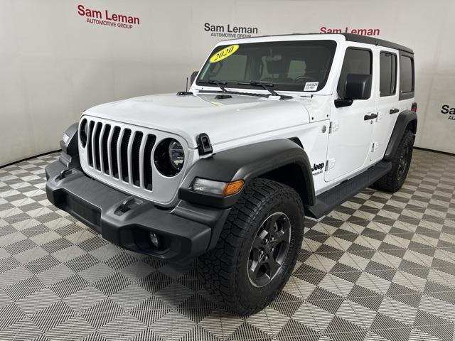 used 2020 Jeep Wrangler Unlimited car, priced at $25,990