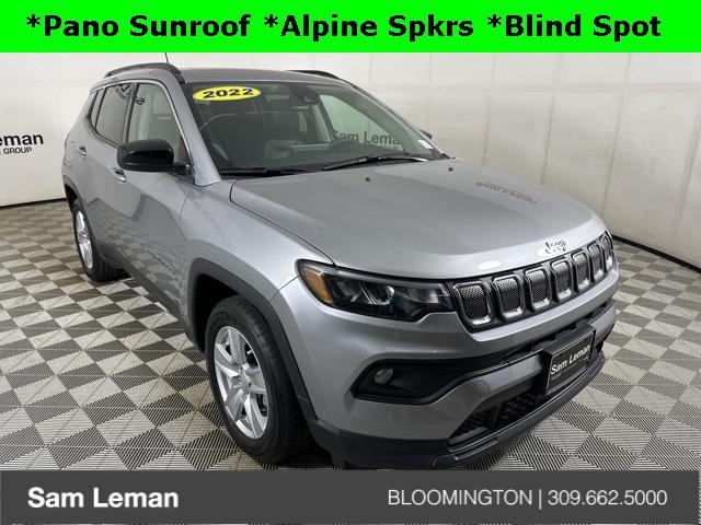 used 2022 Jeep Compass car, priced at $19,995