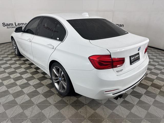 used 2018 BMW 330 car, priced at $18,500