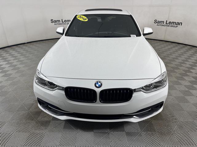 used 2018 BMW 330 car, priced at $18,500