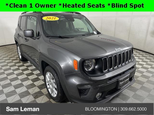 used 2021 Jeep Renegade car, priced at $16,990