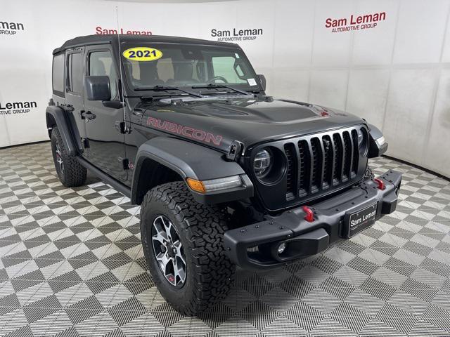 used 2021 Jeep Wrangler Unlimited car, priced at $30,800