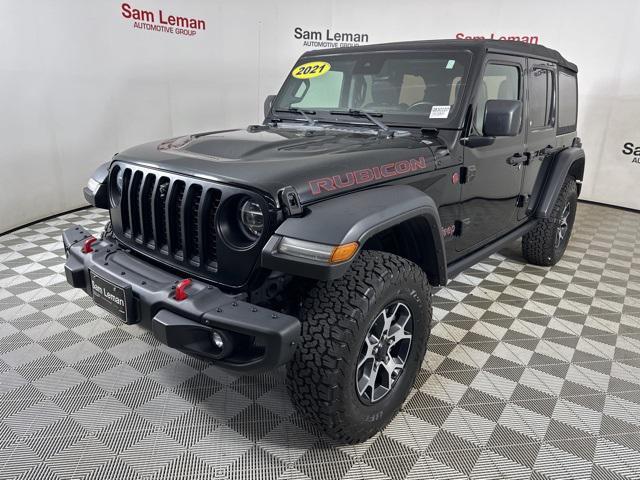 used 2021 Jeep Wrangler Unlimited car, priced at $30,800