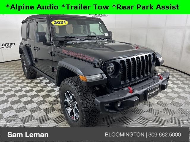 used 2021 Jeep Wrangler Unlimited car, priced at $30,800