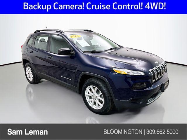 used 2016 Jeep Cherokee car, priced at $10,744