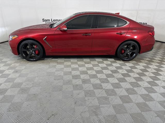 used 2021 Genesis G70 car, priced at $28,900