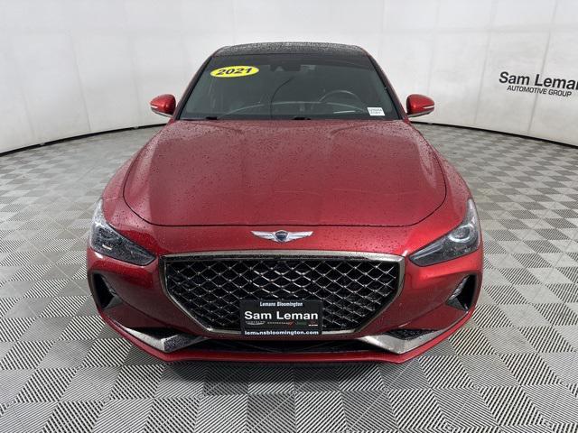 used 2021 Genesis G70 car, priced at $28,900