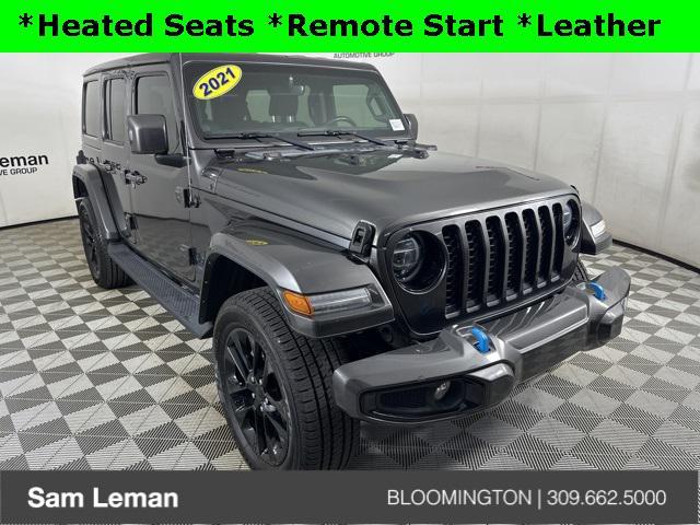 used 2021 Jeep Wrangler Unlimited car, priced at $28,950