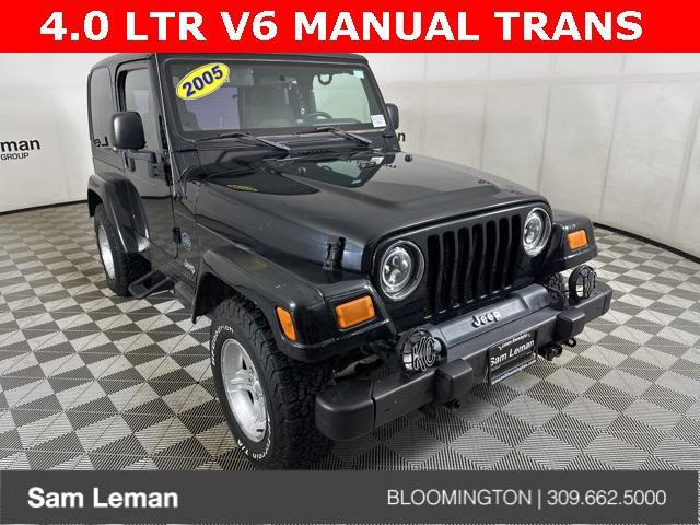 used 2005 Jeep Wrangler car, priced at $12,599