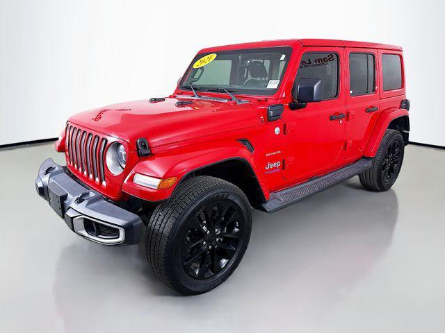 used 2021 Jeep Wrangler Unlimited 4xe car, priced at $31,199