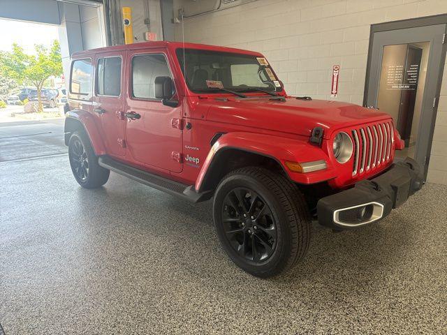 used 2021 Jeep Wrangler Unlimited 4xe car, priced at $31,399