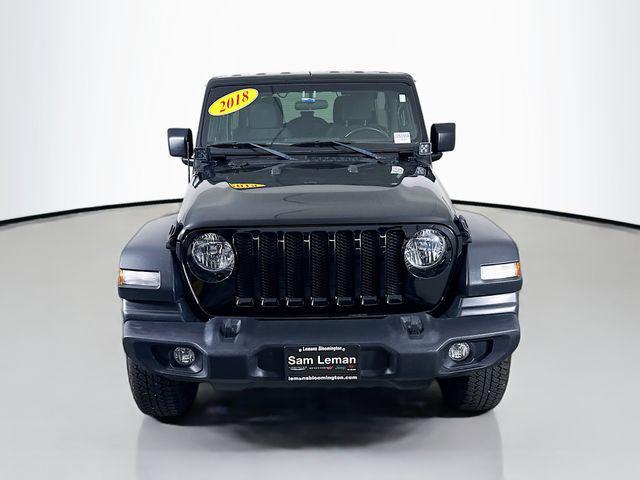 used 2018 Jeep Wrangler Unlimited car, priced at $23,999